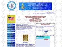 Tablet Screenshot of fidelitylodge.com